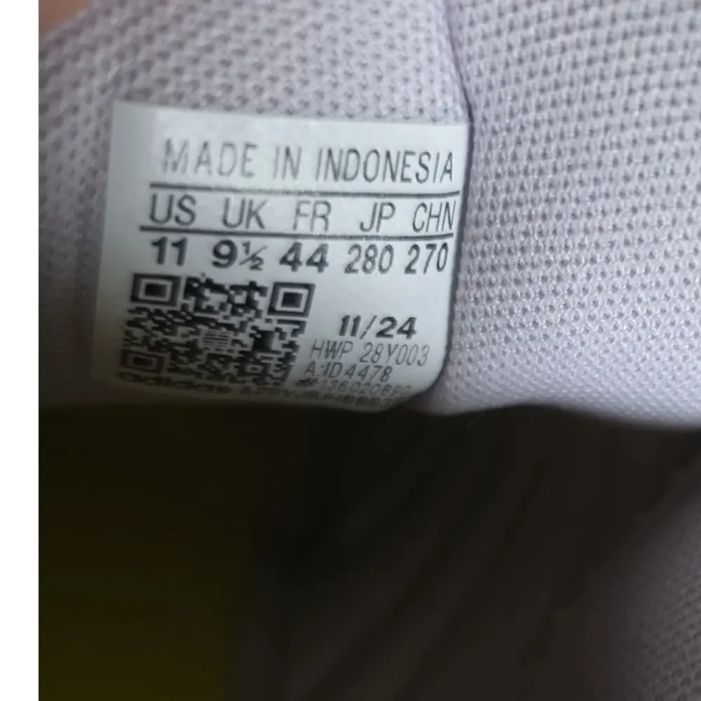 Adidas Grand Court 2.0 Shoes Lilac and white Size 11